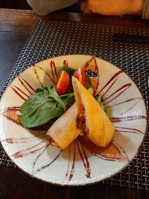 Spring roll at Itadakizen in Shrewsbury