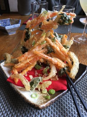 Tempura at Itadakizen in Shrewsbury