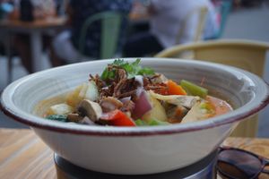 Massaman curry vegan at Thai Corner in Alicante