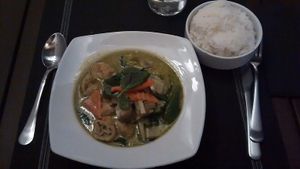 Gaeng Kiew Wan (green curry) at Thai Corner in Alicante