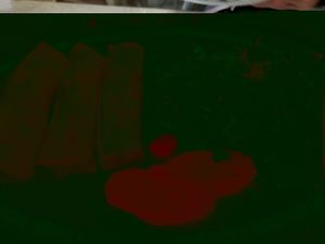 spring roll.and seaweed statters at To Be Vegetarian Blackburn in Blackburn