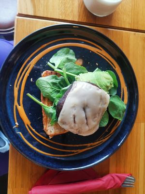 Portobello mushroom at Cafe Berlin in Akureyri