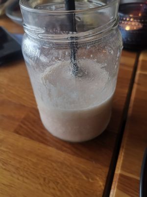 Smoothie vegan at Cafe Berlin in Akureyri