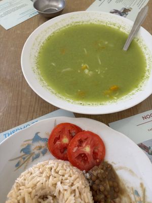 El menú de hoy. Poca proteína a mi gusto    at Govinda in Chiclayo
