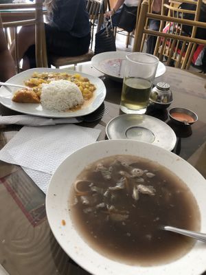 Menu of the day  at Govinda in Chiclayo