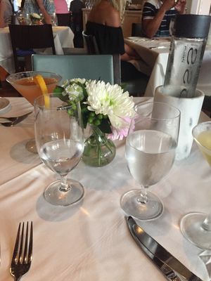 Tablescape  at Magnolias in Charleston