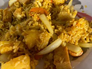 Fried Rice with veggies  at Thai Hut in Alamosa