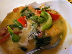 Panang Curry at Thai Hut in Alamosa