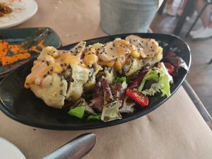 Sushi vegani at La Bartola in Sevilla