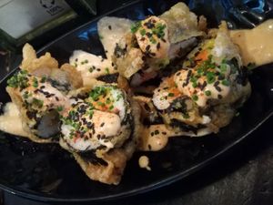 Sushi at La Bartola in Sevilla