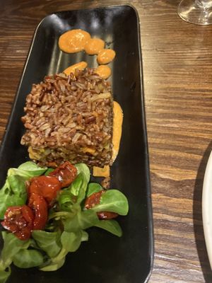 Red rice   at La Bartola in Sevilla