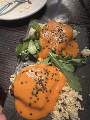 Stuffed zucchini   at La Bartola in Sevilla