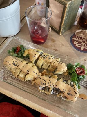 Sushi de verduras   at La Bartola in Sevilla