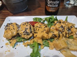 Sushi at La Bartola in Sevilla