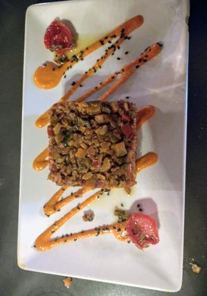 Thai red rice at La Bartola in Sevilla