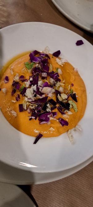 Tomato dip at La Bartola in Sevilla