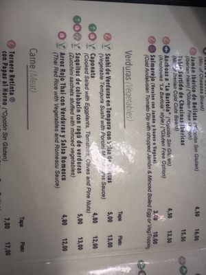   at La Bartola in Sevilla