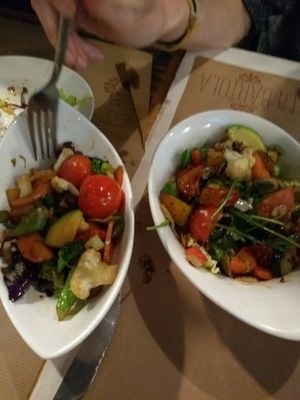 veggies! at La Bartola in Sevilla