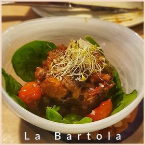 Eggplant Salad at La Bartola in Sevilla