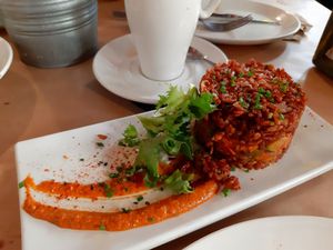 Thai Red Rice at La Bartola in Sevilla