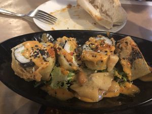 Vegan sushi!  at La Bartola in Sevilla