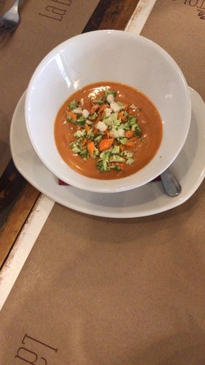 Salmorejo at La Bartola in Sevilla