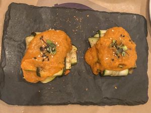 Zucchini  at La Bartola in Sevilla