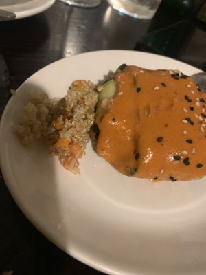 Curry courgette - tapas  at La Bartola in Sevilla