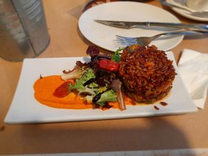 Roter Reis  ... at La Bartola in Sevilla