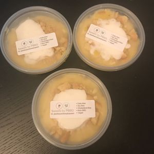 homestyle banana pudding at Sweets by PBBQ in Long Beach