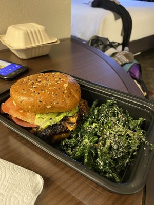 Vegan Double Cheeseburger   at True Food Kitchen in King Of Prussia