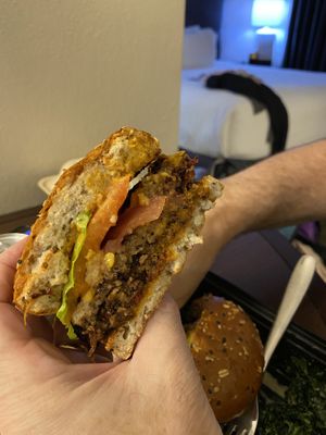 Vegan Double Cheeseburger   at True Food Kitchen in King Of Prussia