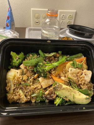 Teriyaki vegetable rice bowl with tofu  at True Food Kitchen in King Of Prussia