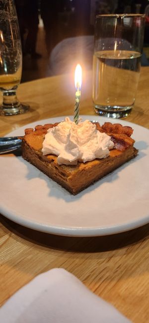 Squash pie at True Food Kitchen in King Of Prussia