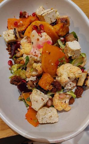 Autumn salad with tofu at True Food Kitchen in King Of Prussia