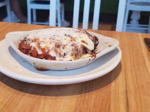Spaghetti squash parm at True Food Kitchen in King Of Prussia