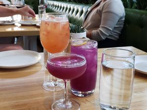 Awesome summer drinks love lavendar at True Food Kitchen in King Of Prussia