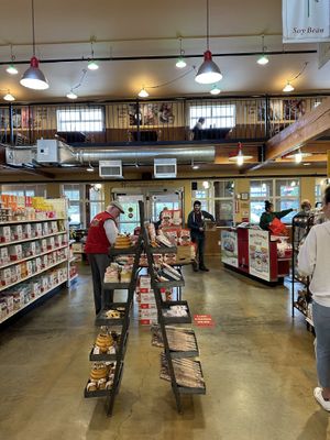Bob was here this day!!!!  Love him!!  at Bob's Red Mill Whole Grain Store in Milwaukie