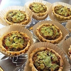 Savory Mushroom Tarts at Cookie Conscious Bakery in Eugene