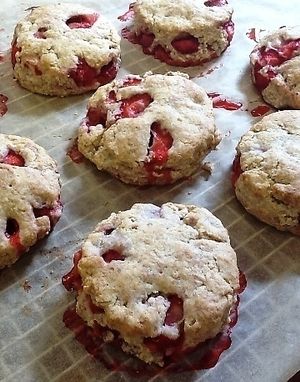 Strawberry Scone at Cookie Conscious Bakery in Eugene