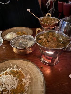 Amazing vegan korma at Jaipur in Oslo
