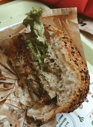 I tired two different burgers and a brownie!! All SO GOOD!!! The lady spoke great English and was really kind and helpful😄 at Velicious Burger in Strasbourg