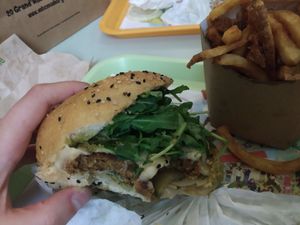 burger at Velicious Burger in Strasbourg