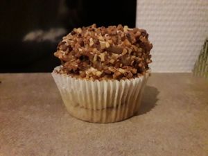 Cupcake praliné at Velicious Burger in Strasbourg