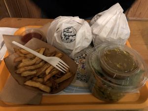 Ok... but a small portion  at Velicious Burger in Strasbourg