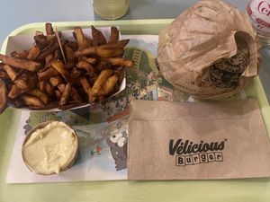 menu  at Velicious Burger in Strasbourg