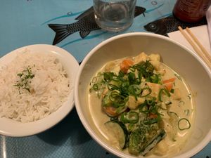 Vietnamese curry  at Bun Bo Vietnam- Raval in Barcelona