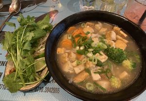 Tofu pho  at Bun Bo Vietam - Gotico in Barcelona