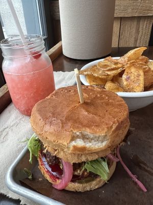 My lunch   at Chic Shack in Quebec