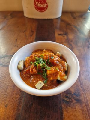 Vegan Poutine - seriously? at Chic Shack in Quebec